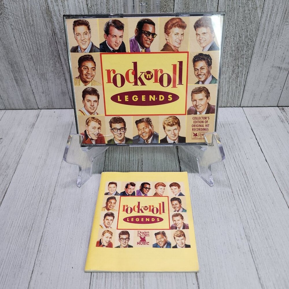 Rock n' Roll Legends CD 1996 - 3-Disc SET Collector's Edition Readers Digest